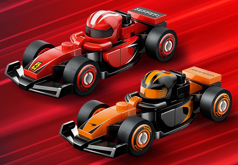 ima007様 Amazon.com: LEGO F1 Collectible Race Cars, 6 Pack - Building
