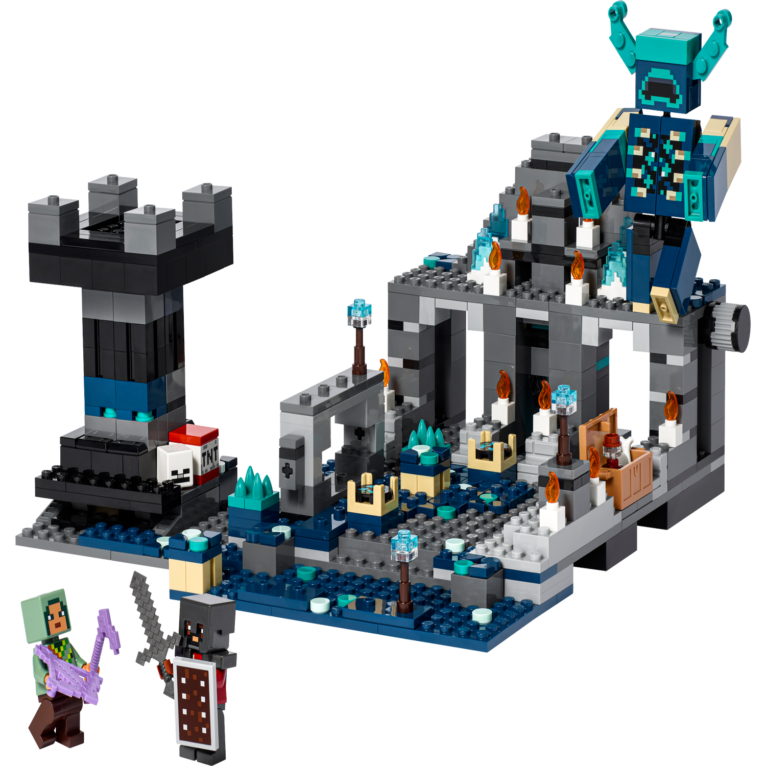 The Deep Dark Battle 21246 | Minecraft® | Buy online the LEGO® Shop US