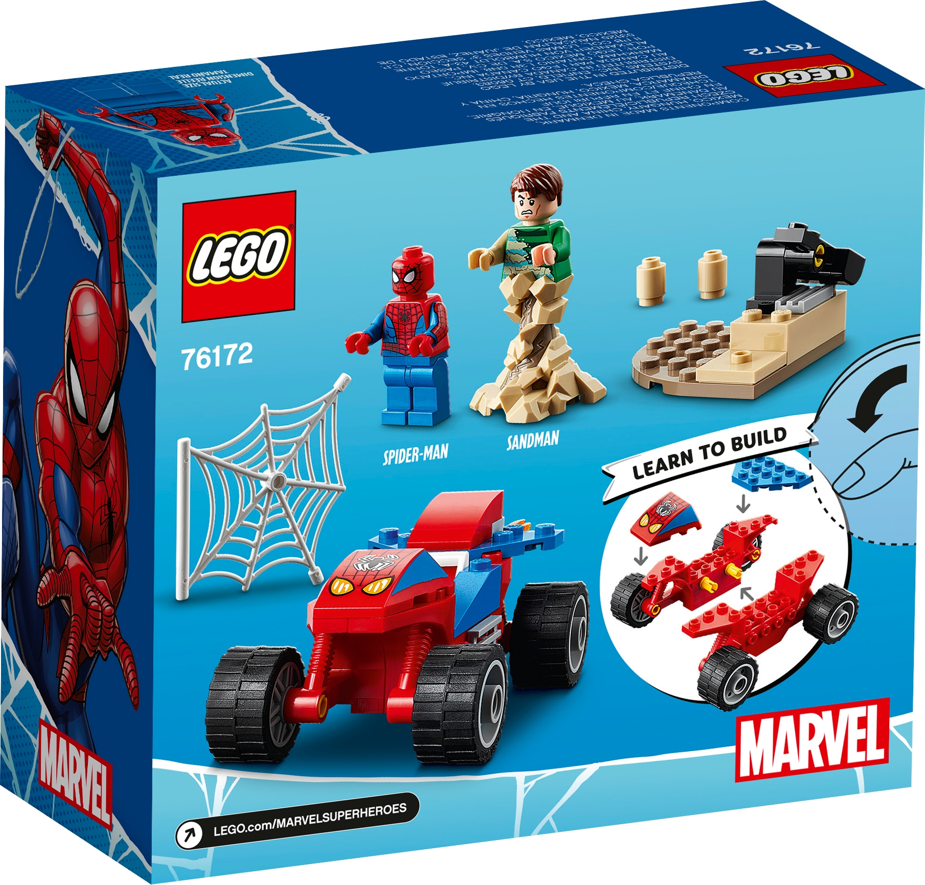 Lego Marvel Super Heroes Spider-Man Sandman Minifigure 