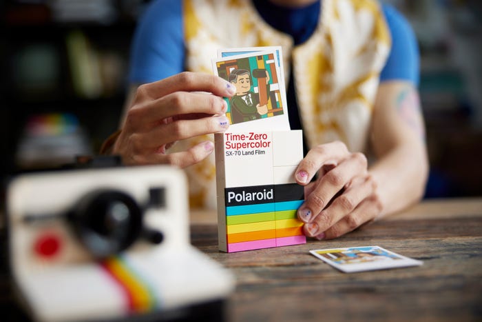 Cámara de fotos Polaroid de LEGO - elCatalejo