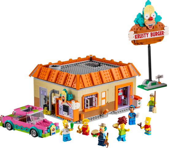 LEGO 10352 The Simpsons™: Krusty Burger, official product image