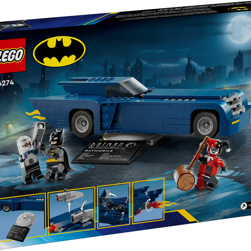 Batman™ with the Batmobile™ vs. Harley Quinn™ and Mr. Freeze Batman™ with the Batmobile™ vs. Harley Quinn™ and Mr. Freeze