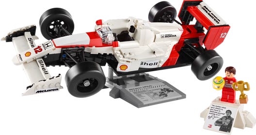 LEGO 10330 - McLaren MP4/4 og Ayrton Senna