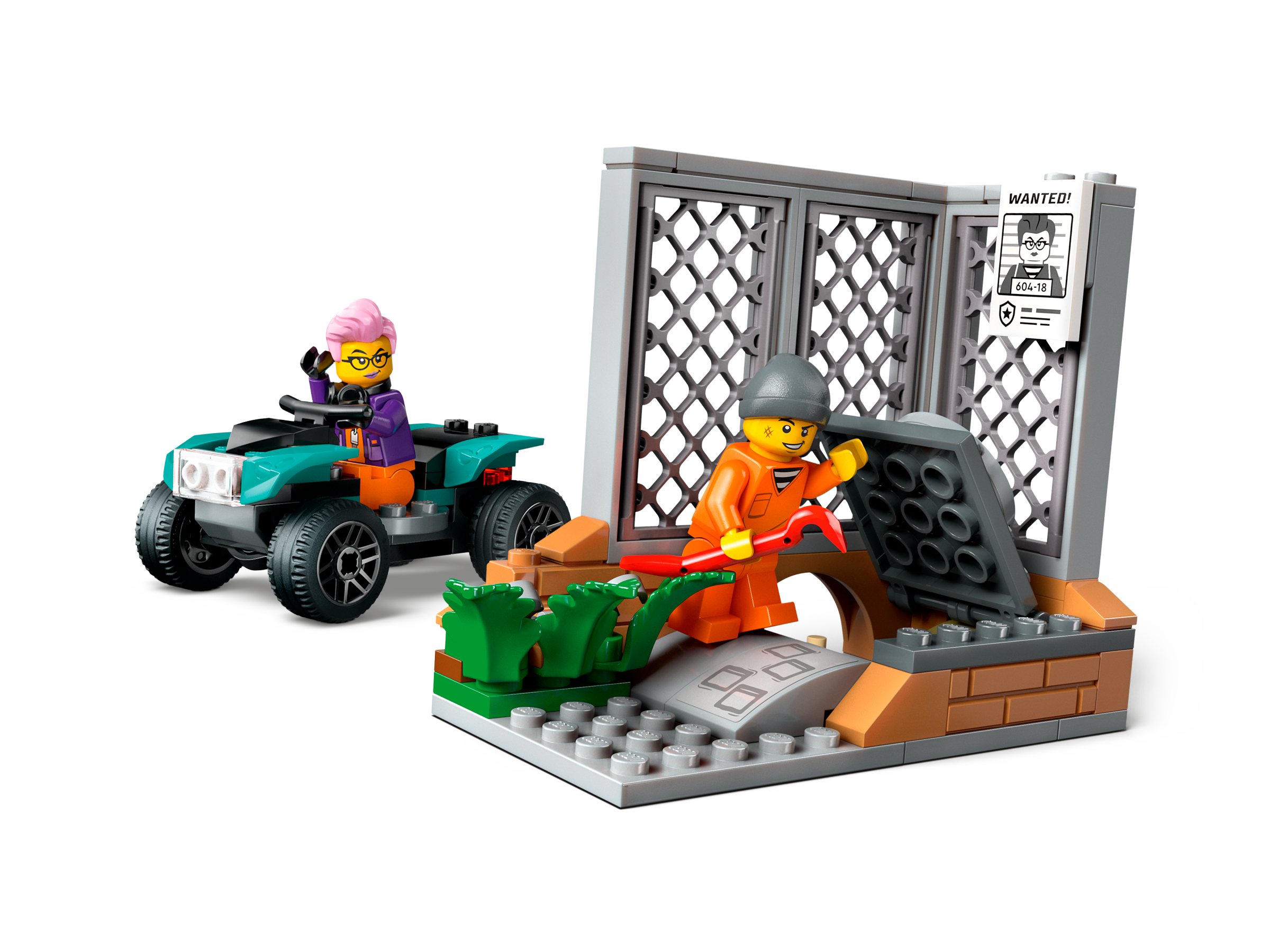 Jouet LEGO City Le camion laboratoire mobile de la police scientifique  60418