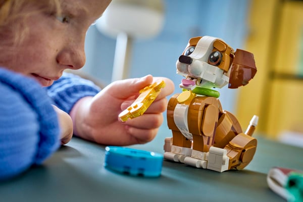 LEGO 31382 Les adorables animaux : le chiot joueur — visuel 7 sur 8