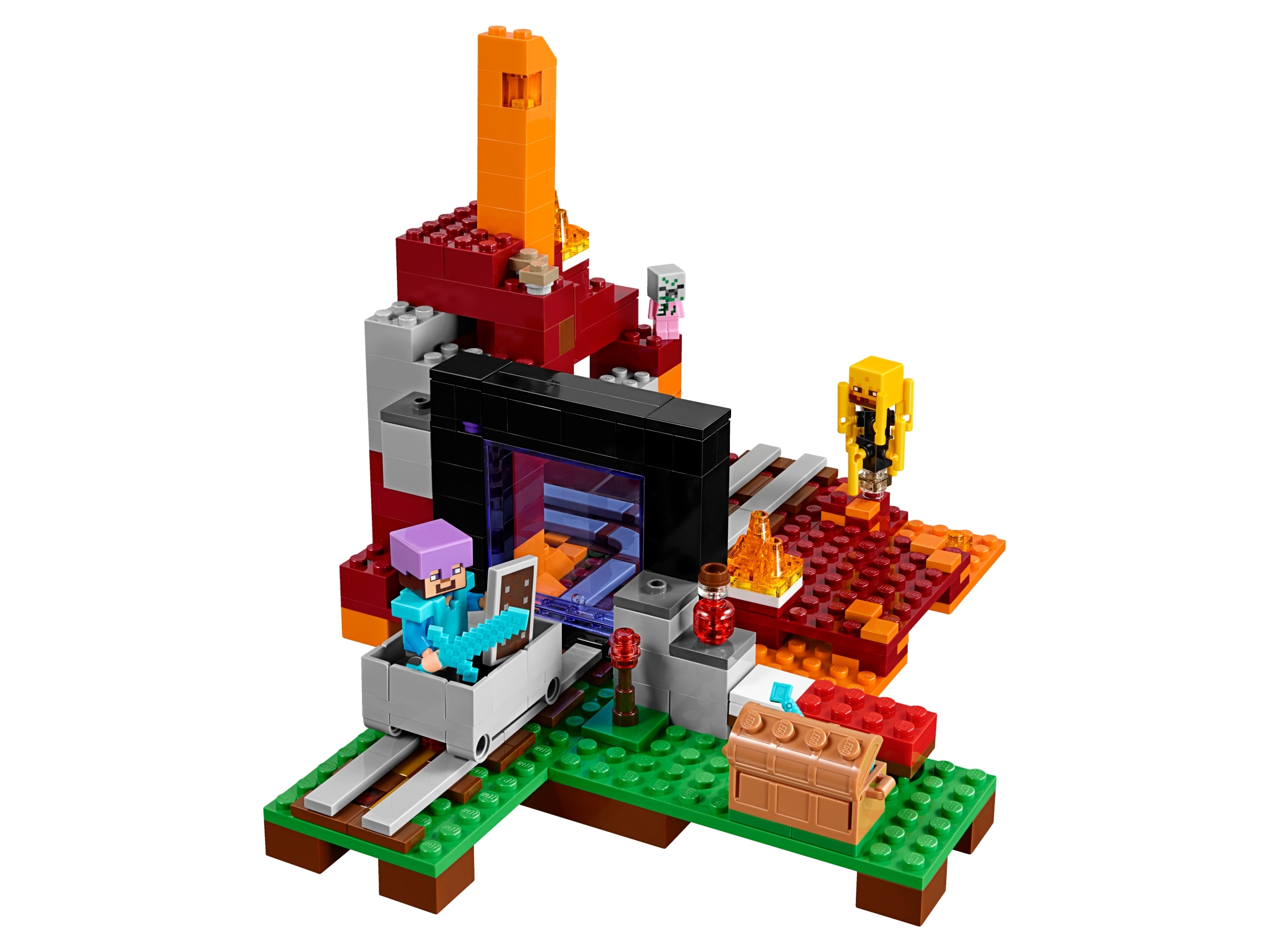 Netherportal 21143 LEGO Minecraft