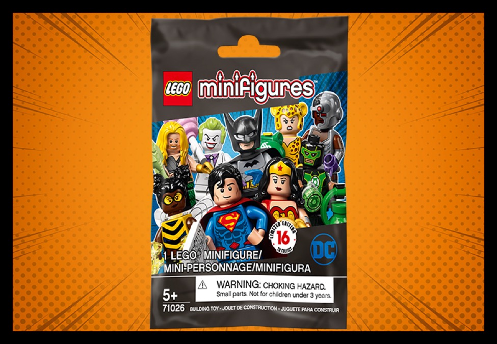 LEGO 71026 Dc Super Eroe MINIFIGURES serie-Scatola di 60 
