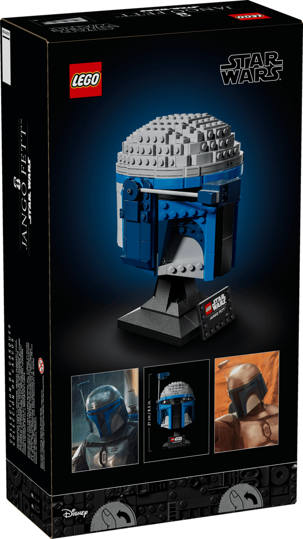 LEGO 75408 Le casque de Jango Fett™ — visuel 8 sur 8