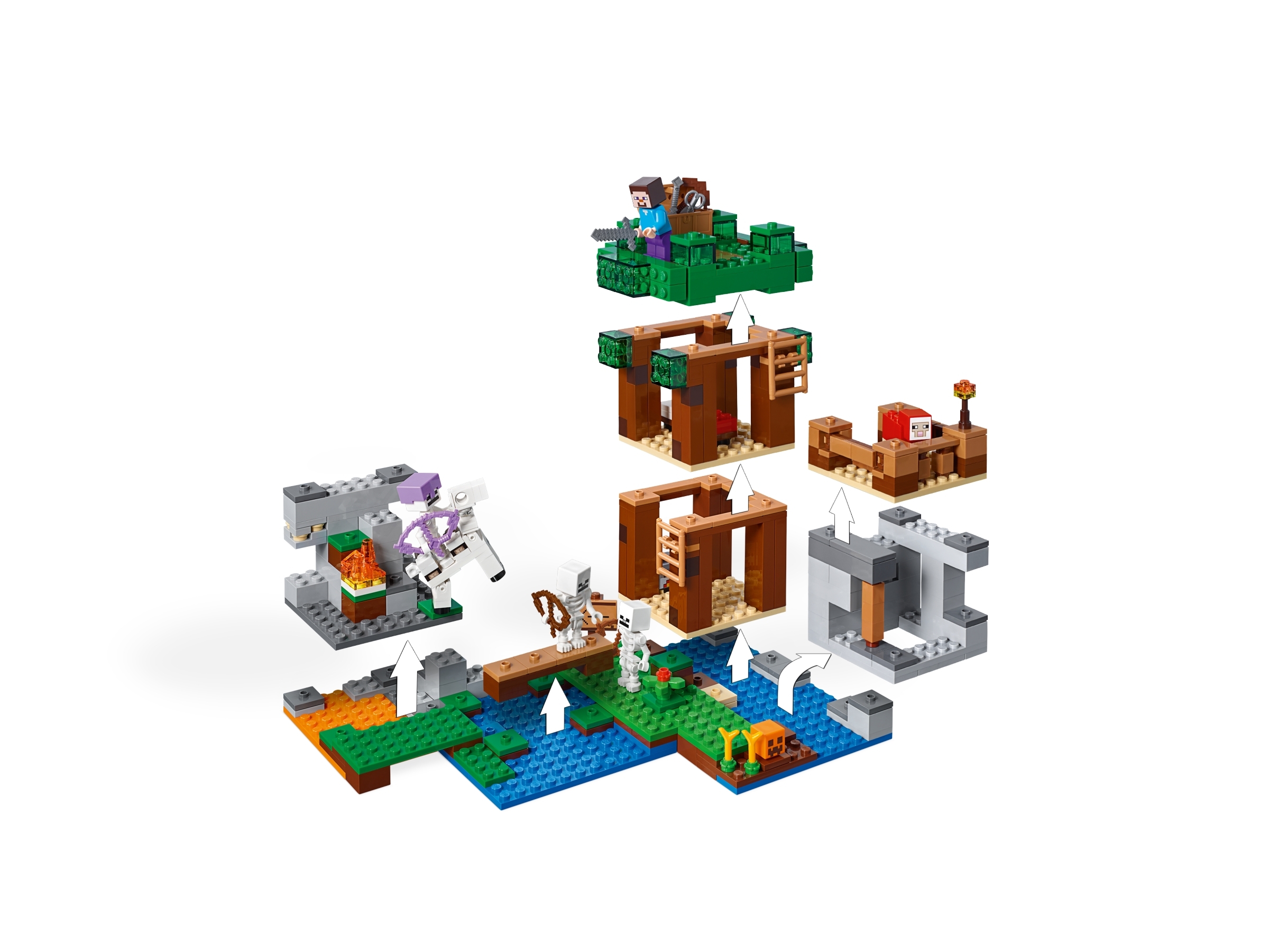 The Skeleton Attack | Minecraft® | Buy online at the Official Shop US