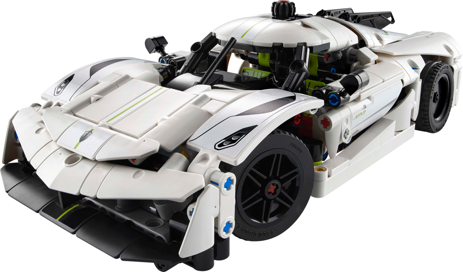 Koenigsegg Jesko Absolut White Hypercar 42184 | Technic | Buy online at ...