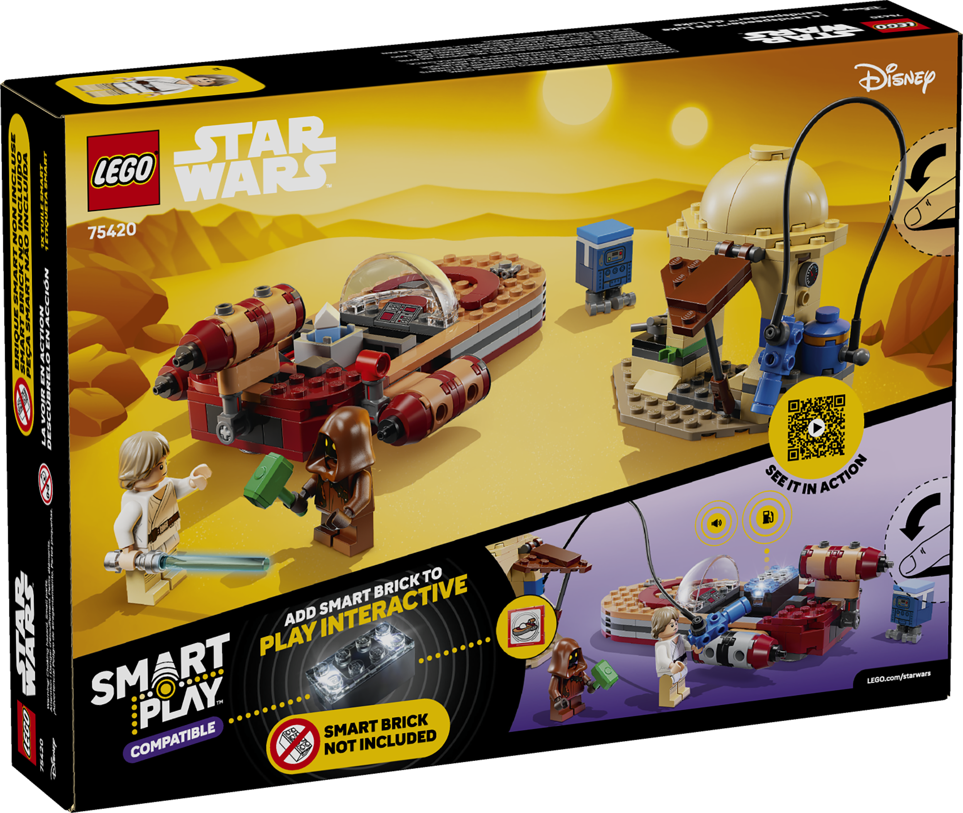 SMART Play™: Luke's Landspeeder™ 75420 | Star Wars™ | Buy online