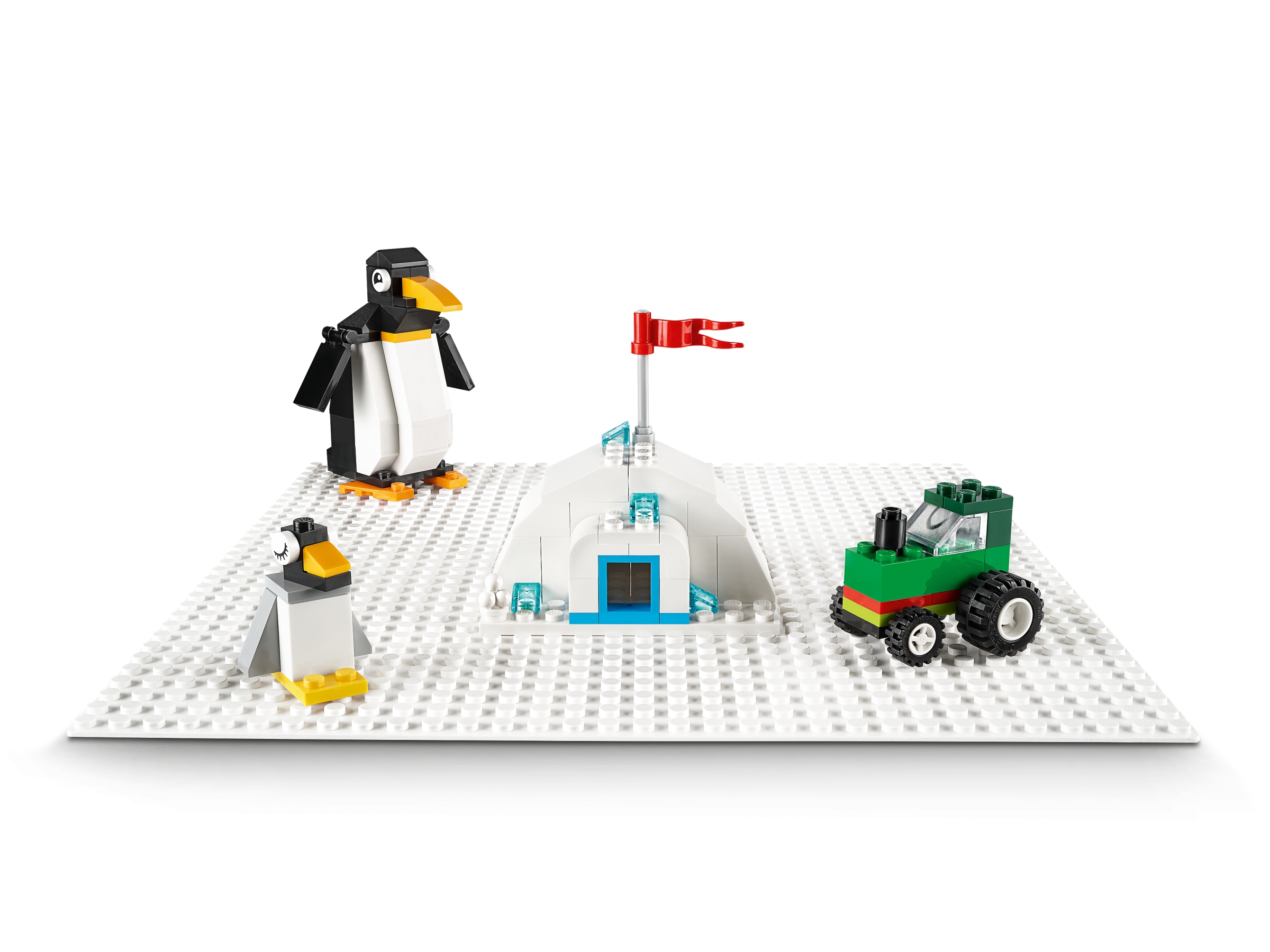 uanset Hvad er der galt med sig White Baseplate 11010 | Classic | Buy online at the Official LEGO® Shop US