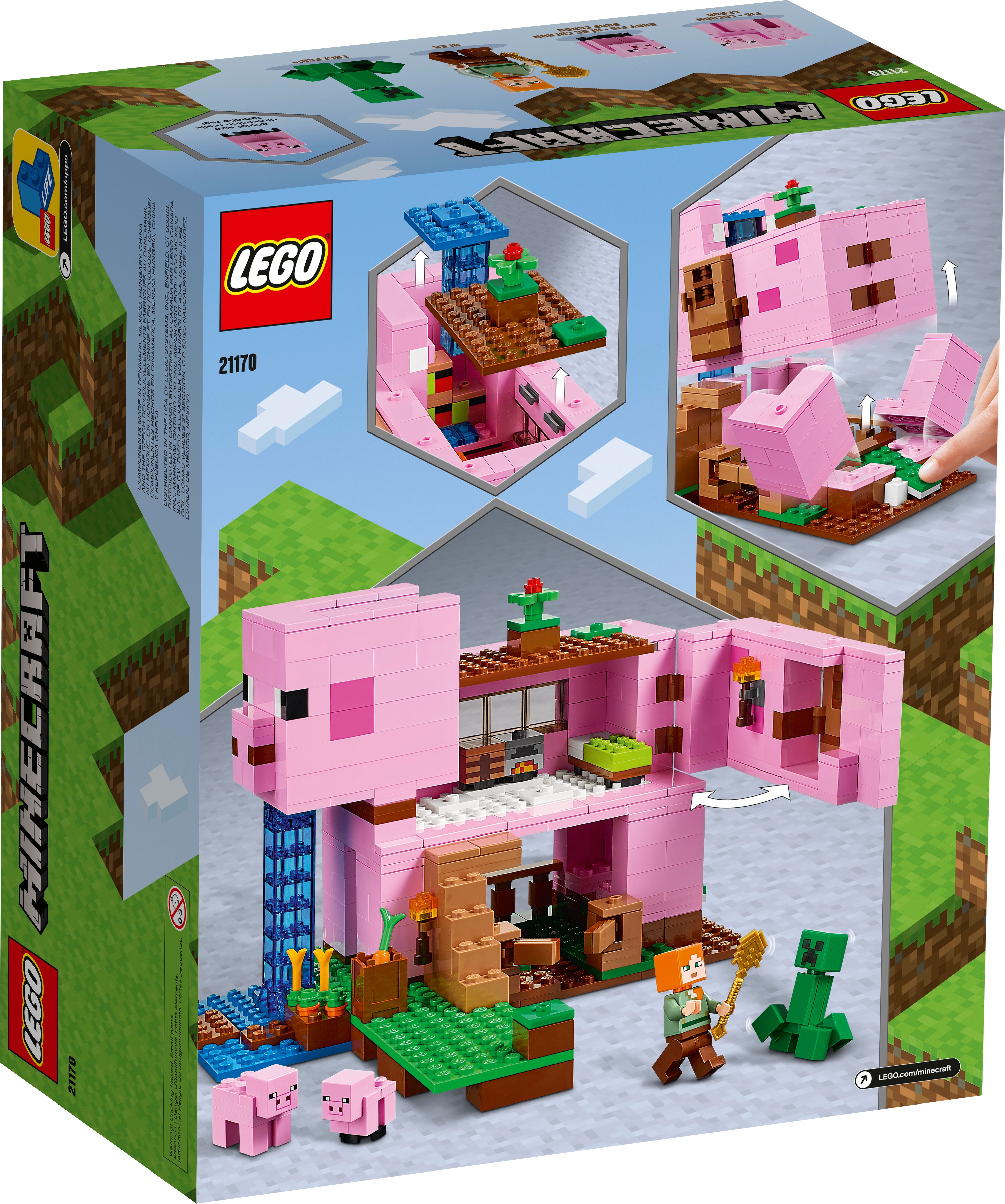 LEGO® Minecraft™ 21170 La Maison Cochon - Lego - Achat & prix