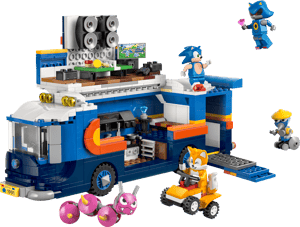 Le camion de contrôle de l’équipe Sonic