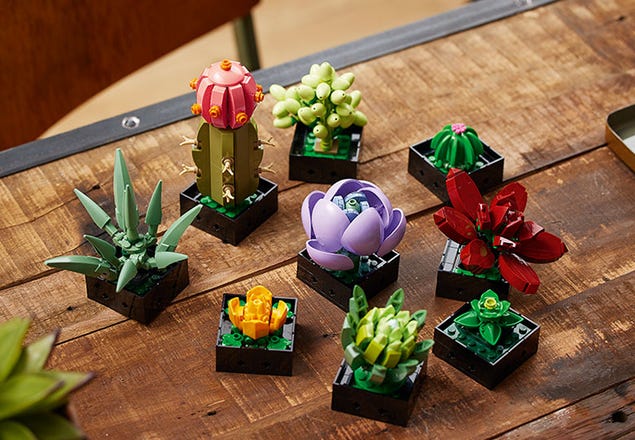 Lego botanical collection para los amantes de la jardinería - Succulent  Avenue