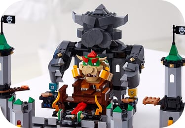 Castelo Lego Bowser LEGO Super Mario Mario Kart Bowser s Castle castelo-lego-bowser-lego-super-mario-mario-kart-bowser-s-castle