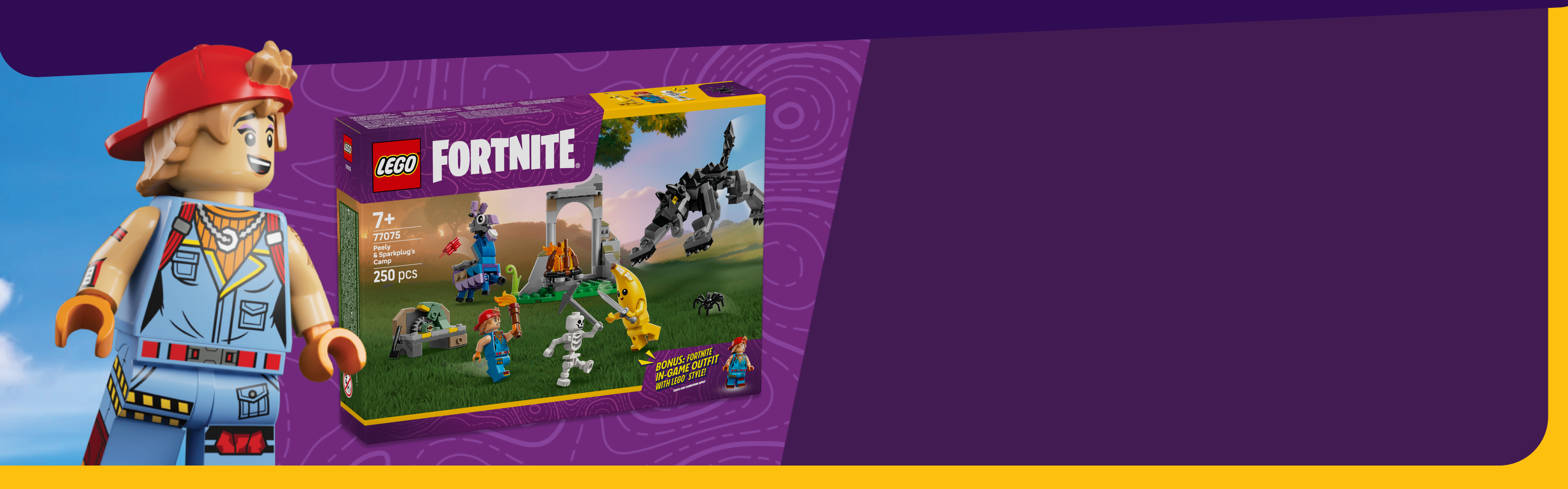 ピーリーとスパークプラグのキャンプ場 77075 | LEGO® Fortnite |レゴ
