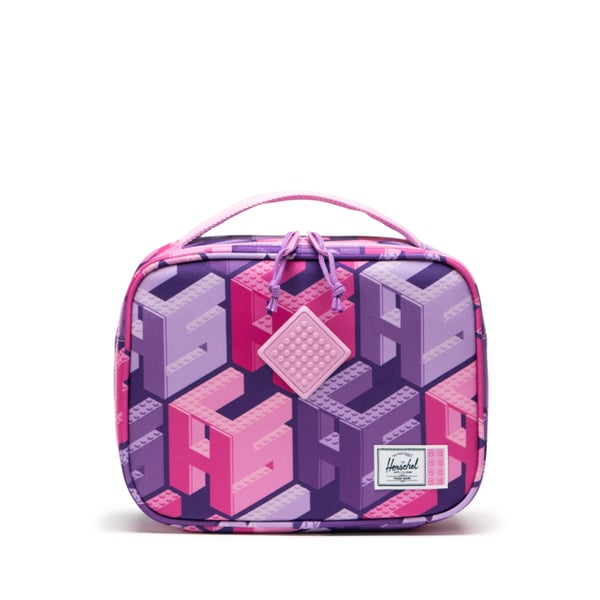 LEGO 5011203 Little Herschel™ Boîte repas Pop Quiz – Monogramme violet