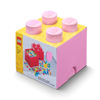 4-Stud Storage Brick – Pink