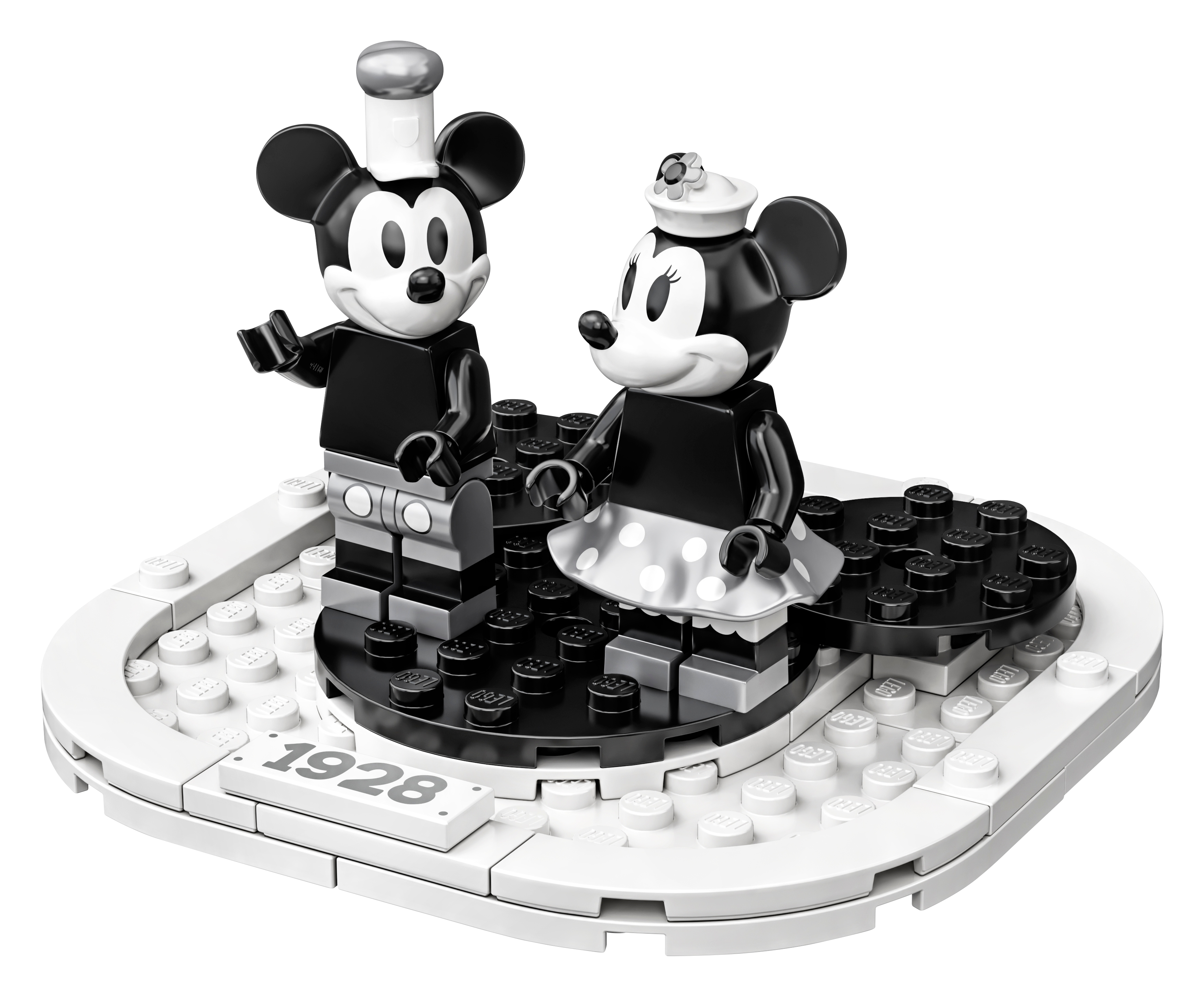 IDEAS 21317 Mickey Mouse Steamboat Willi LEGO COMPATIBILE al 100% TOPOLINO 