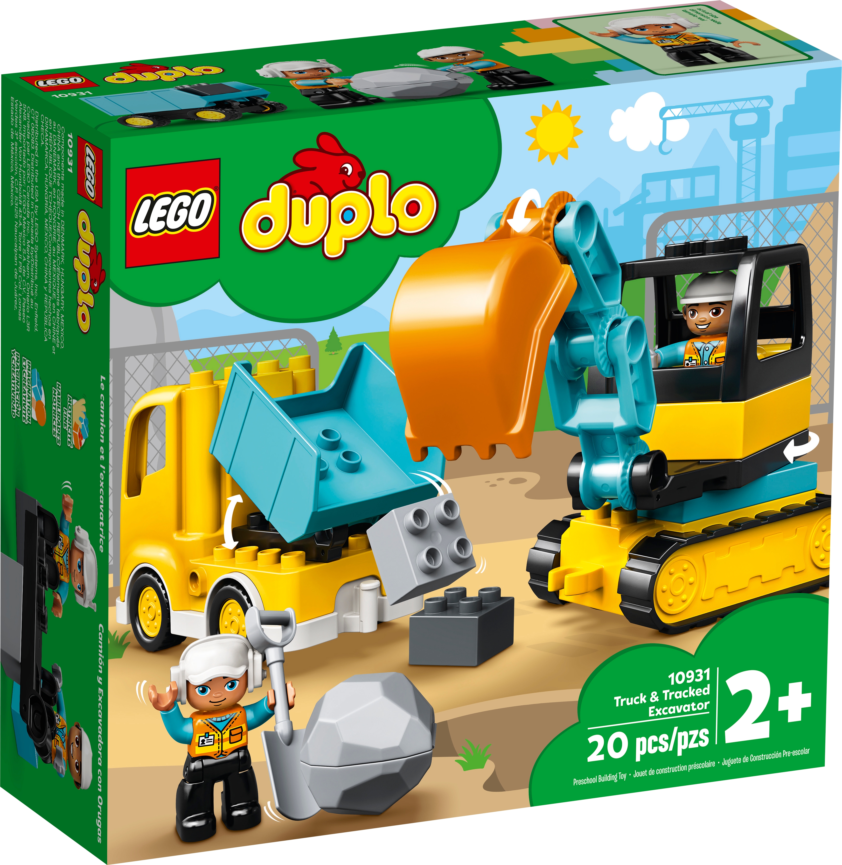 duplo construction trucks