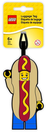 LEGO 5005582 - LEGO® Bagagemærke med hotdogmanden