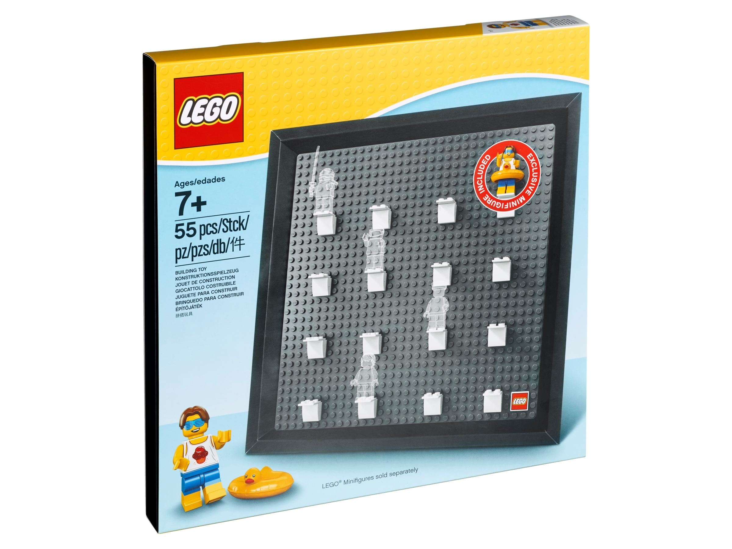 Lego minifigura coleccionista marco exclusivo minifigura recolector-Display 5005359 