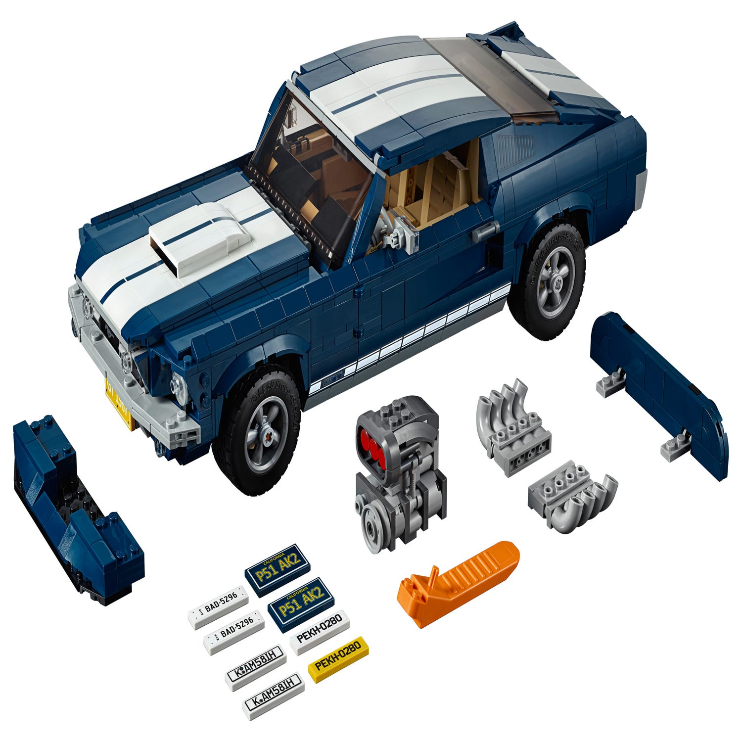 congestie Grote hoeveelheid ondernemen Ford Mustang 10265 | Creator Expert | Officiële LEGO® winkel NL