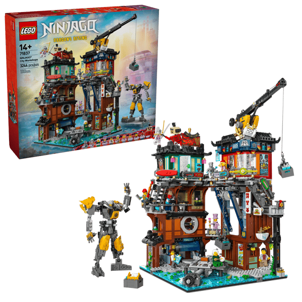 LEGO 71837 Ateliers NINJAGO® City — visuel 2 sur 8