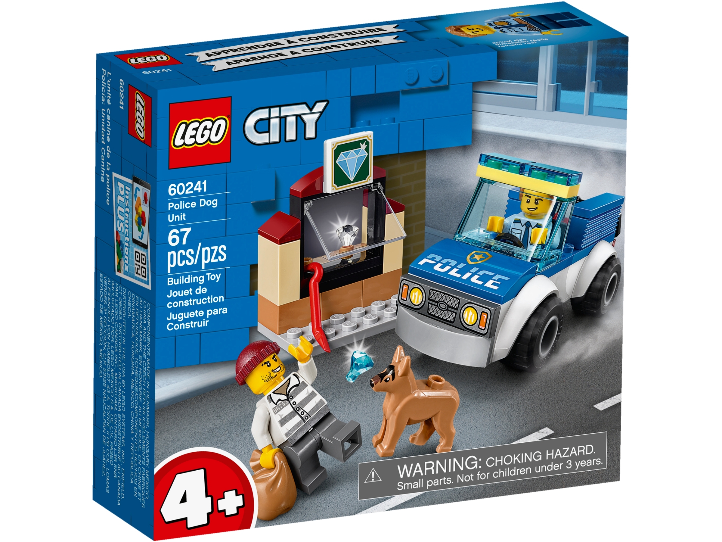 LEGO Police Dog Unit City Police 60241 for sale online 