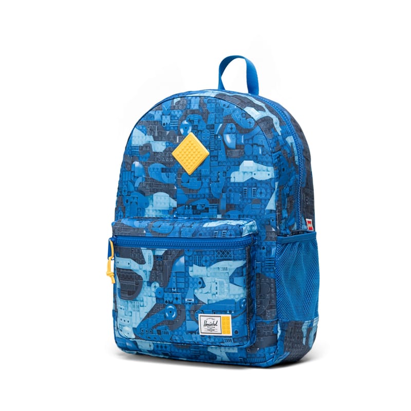 herschel backpack teal Heritage Backpack| Wave Ride/Legion Blue Heart of Gold Kids with a drawstring closure for the spacious 17 liter inner compartment Herschel - Retreat Mini Backpack