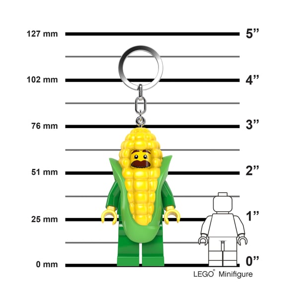 LEGO 5009485 Porte-clés lumineux L’homme épi de maïs — visuel 6 sur 8
