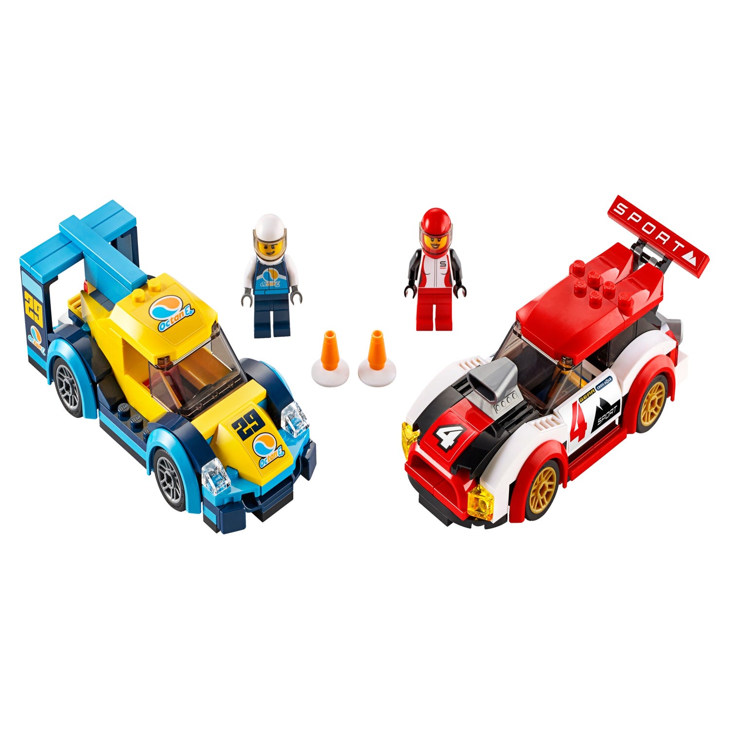 Les voitures de course 60256 | City | Boutique LEGO® officielle FR