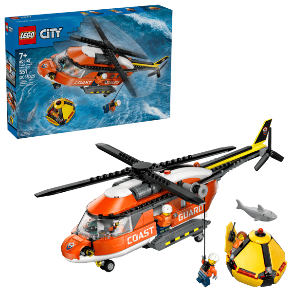 LEGO 60503 L'hélicoptère des garde-côtes — visuel 2 sur 8