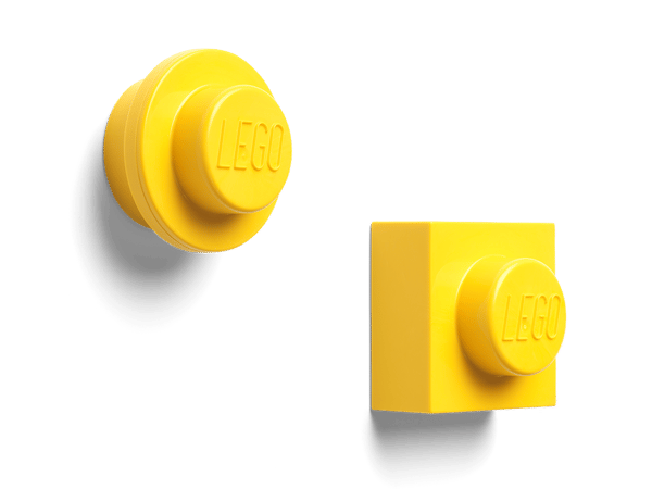 LEGO 5006176 Ensemble d’aimants – Jaunes