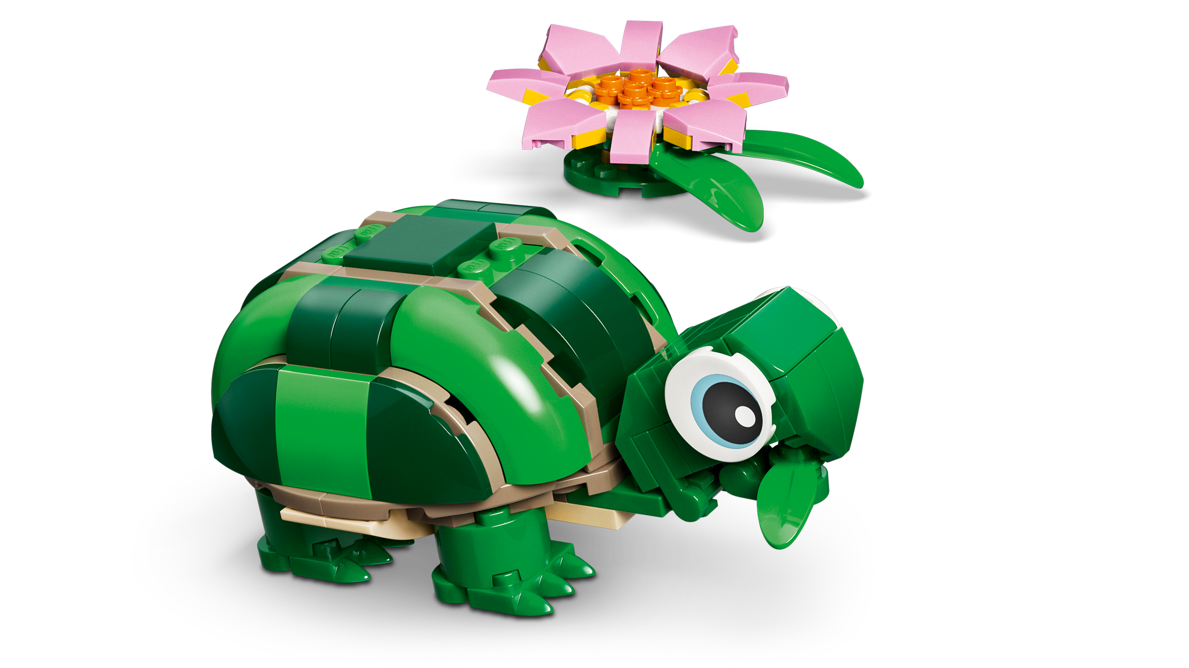 Turtle with a Water Lily Flower 31377 | Creator 3-in-1 | Buy