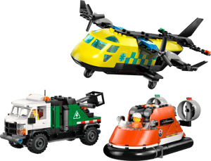 Avion, camion d’assistance et aéroglisseur modulable
