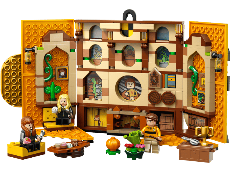 Stendardo della Casa Tassorosso — set LEGO 76412