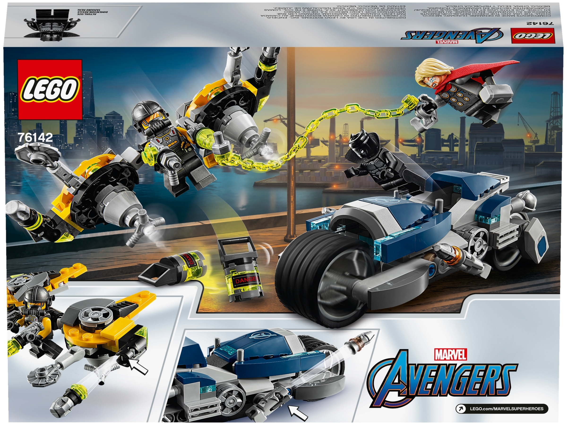 minifigure 76142 NEW LEGO Marvel Super Heroes Black Panther