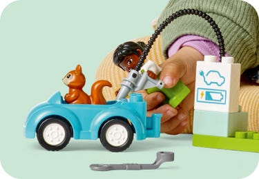 Wind Turbine and Electric Car 10985 DUPLO® Buy online at the