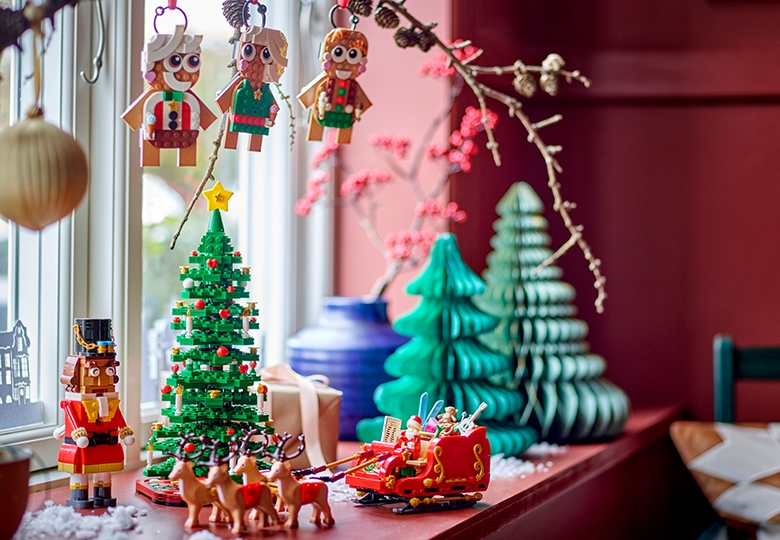Comment décorer votre intérieur pour Noël avec des briques LEGO