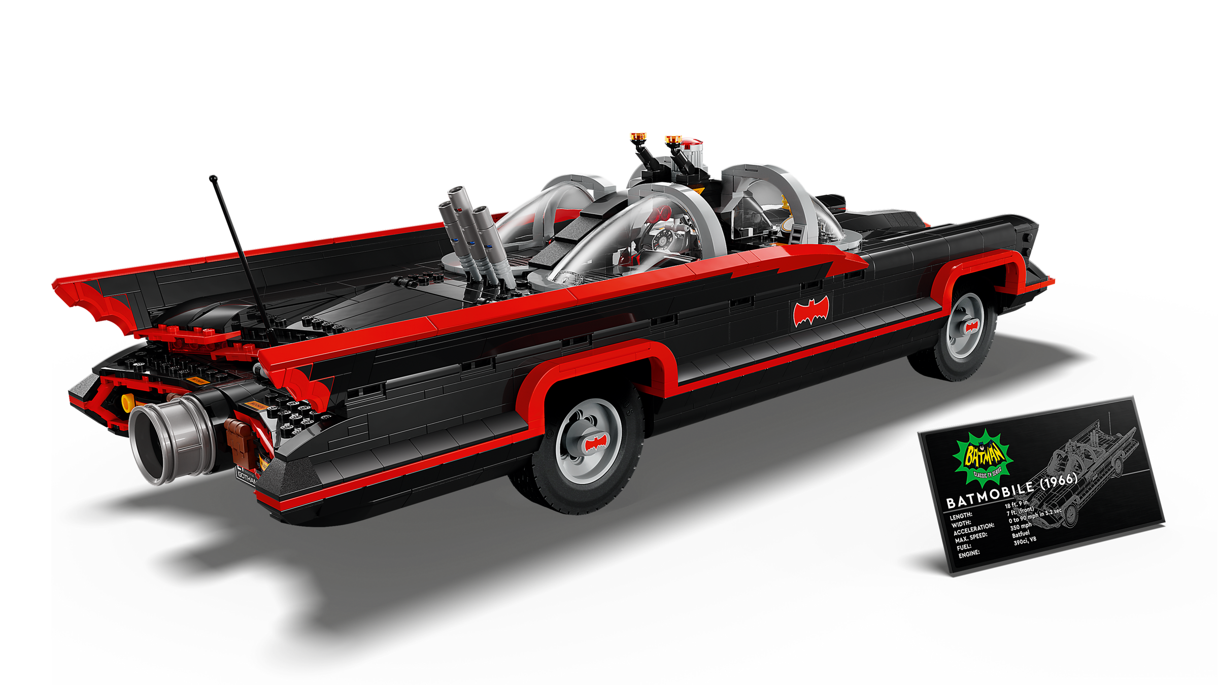 YU-Ki  Batman™: The Classic TV Series Batmobile™ 76328 | Batman™ | Buy