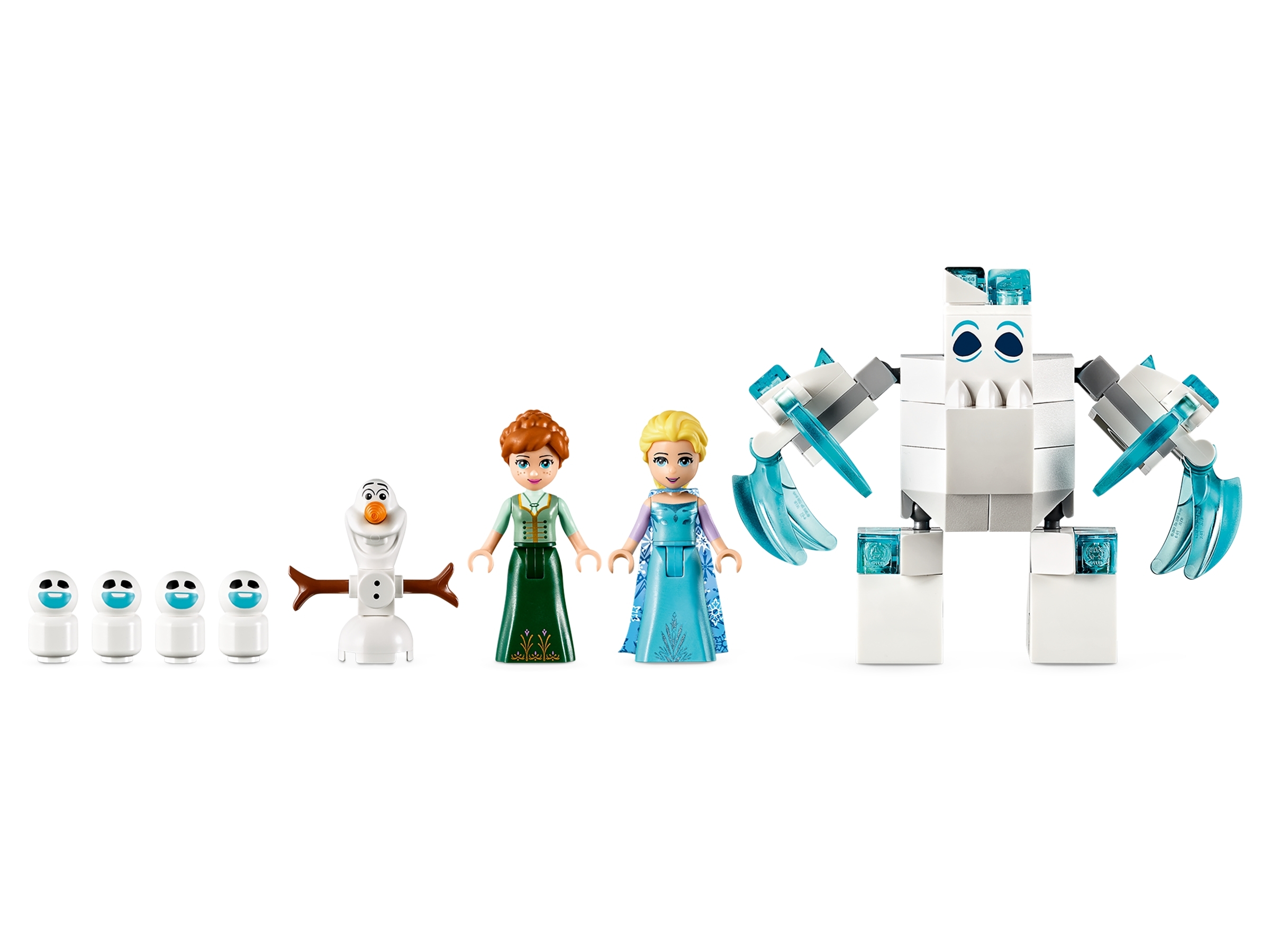 New 2019 Castle Playset with Popular Frozen Characters Including Elsa Anna and More Olaf LEGO Disney Princess Elsas Magical Ice Palace 43172 Toy Castle Building Kit with Mini Dolls 701 Pieces 