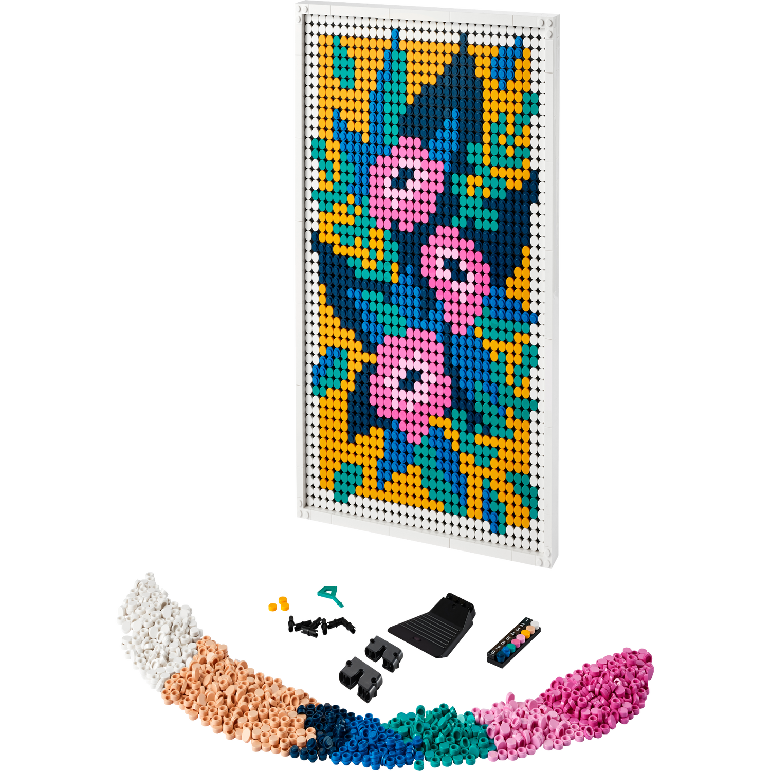 mikro aflevere Æble Blomsterkunst 31207 | Art | Officiel LEGO® Shop DK