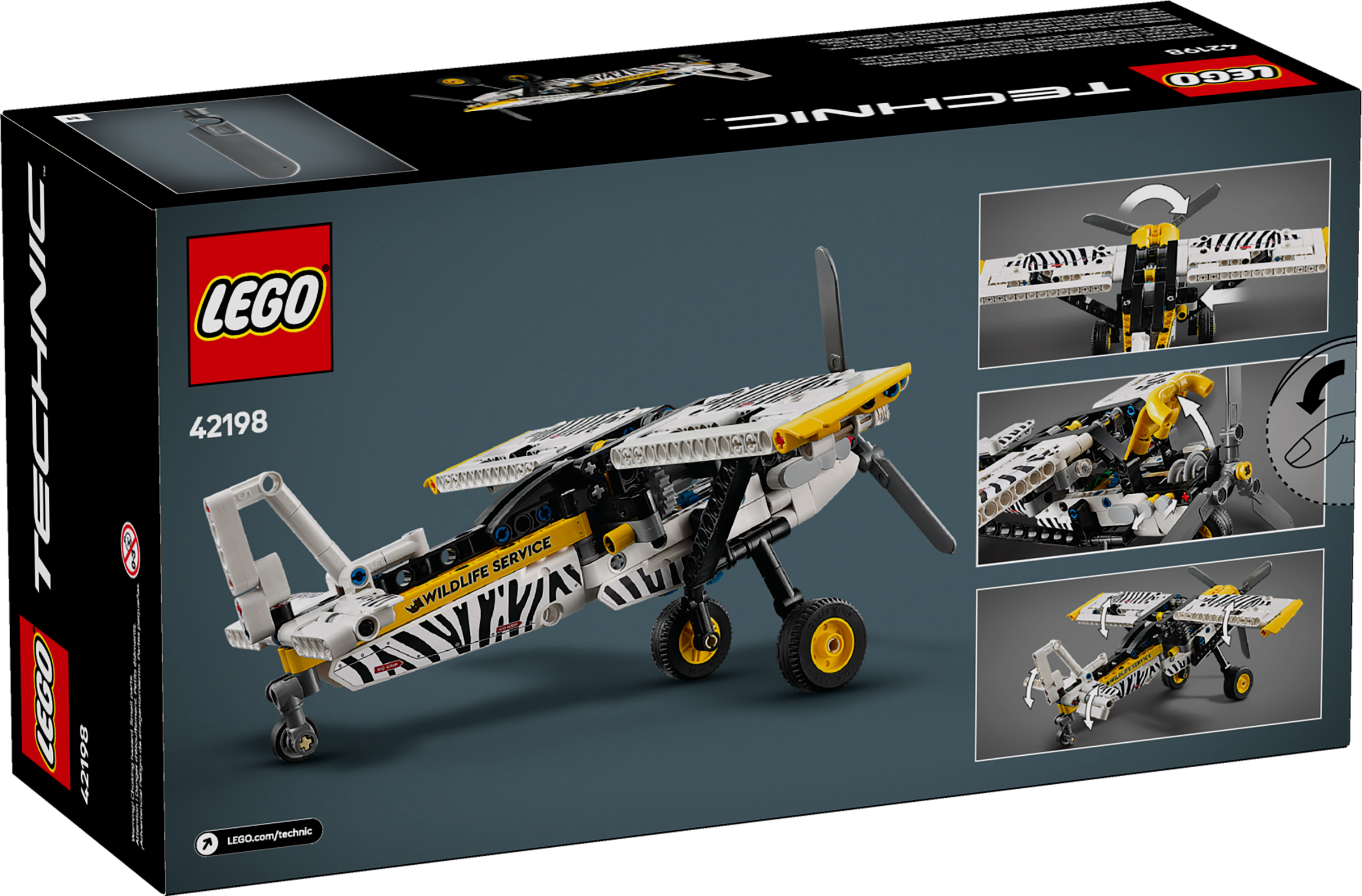 Bush Plane 42198 | Technic™ | Buy online at the Official LEGO® Shop US