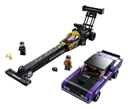 LEGO 76904 - Mopar Dodge//SRT Top Fuel-dragster og 1970 Dodge Challenger T/A