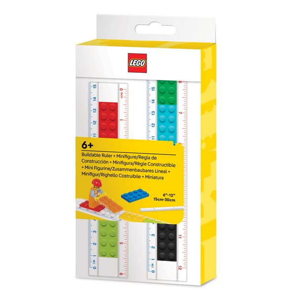 Lineal med minifigur