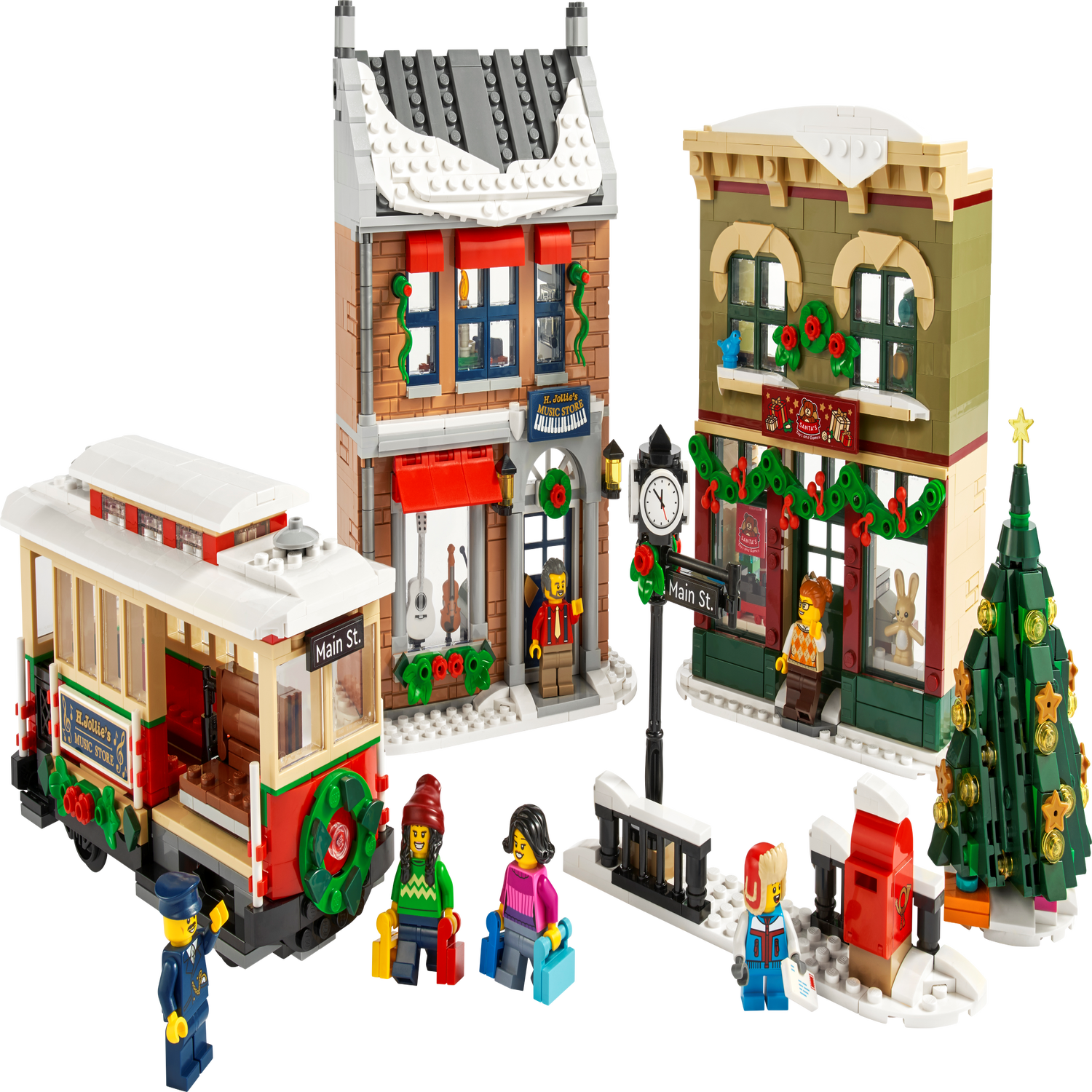 operation ornament geni Holiday Main Street 10308 | LEGO® Icons | Buy online at the Official LEGO®  Shop US