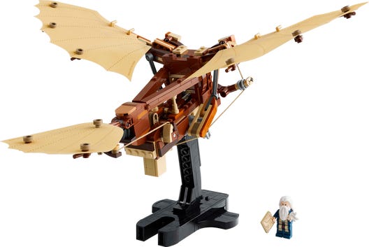 LEGO 10363 - Leonardo da Vincis flyvemaskine