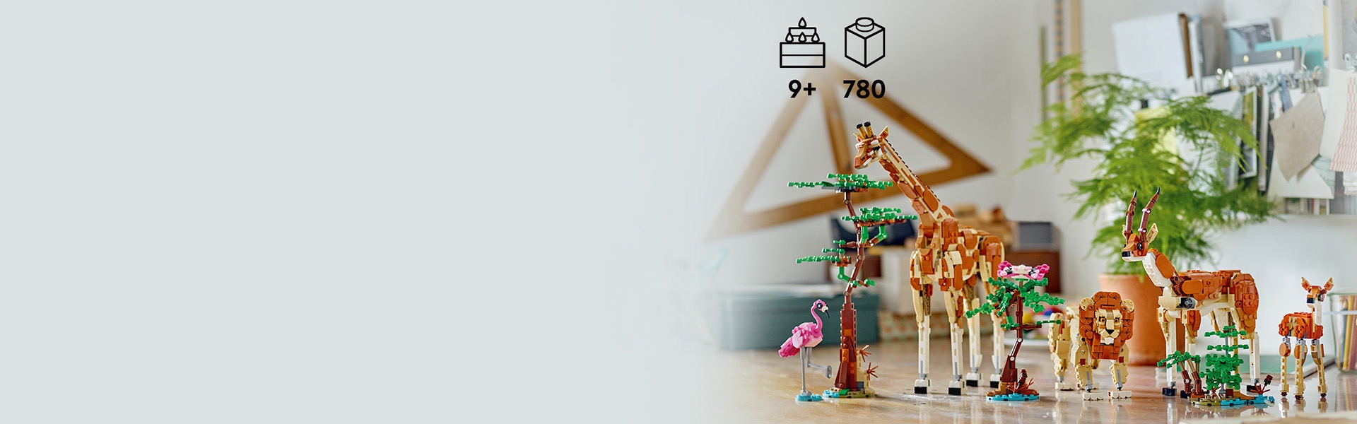 Wild Safari Animals 31150 | Creator 3-in-1 | Buy online at the